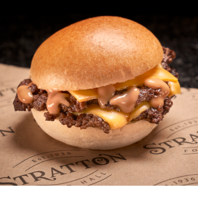 Stratton's Chilli Cheese Burger