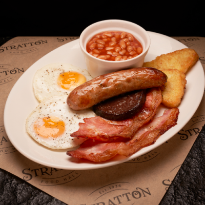 Full English Breakfast Tray