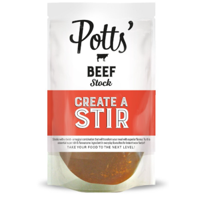 Pots Beef Stock