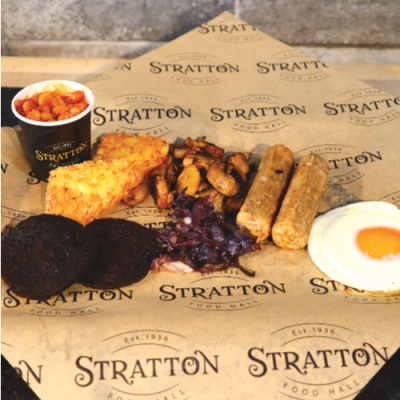 Veggie HOT Breakfast Tray