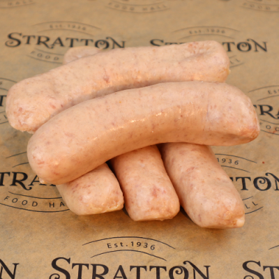 Stratton's Famous Traditional 3oz Pork Sausages