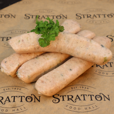 Stratton's Pork & Leek 4oz Sausages