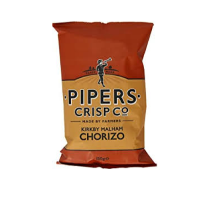 Pipers Kirby Malham Chorizo Crisps